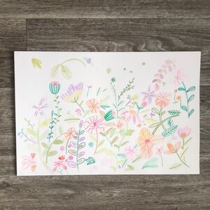 Abstract Floral Illustration
